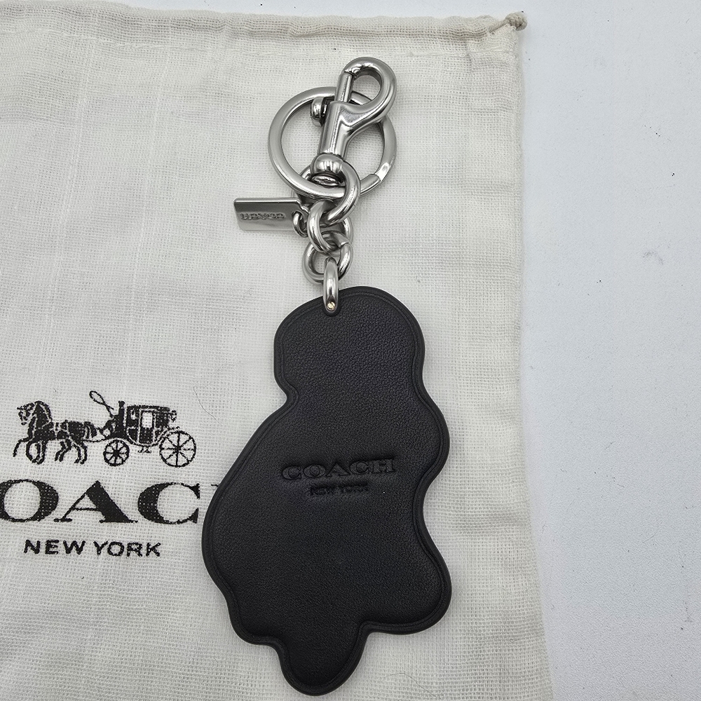Coach Rexy, Green and Yellow Dinosaur Keychain/ Bag Charm - Picture 4 of 10